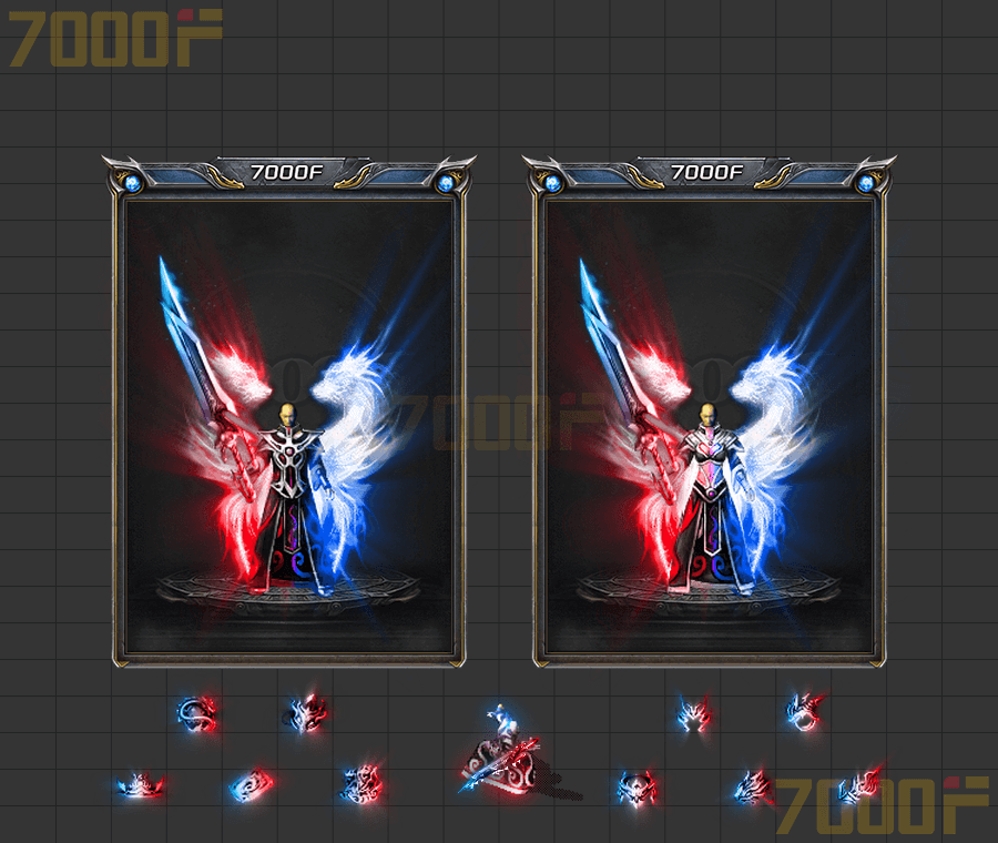 剑甲首饰套装002