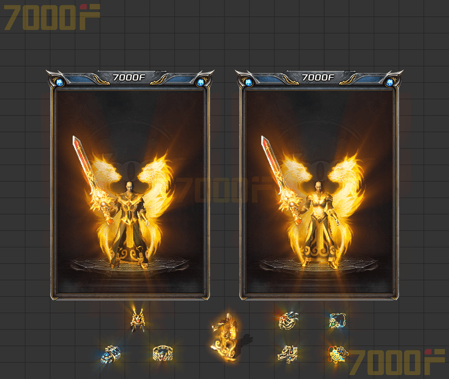 剑甲首饰套装004