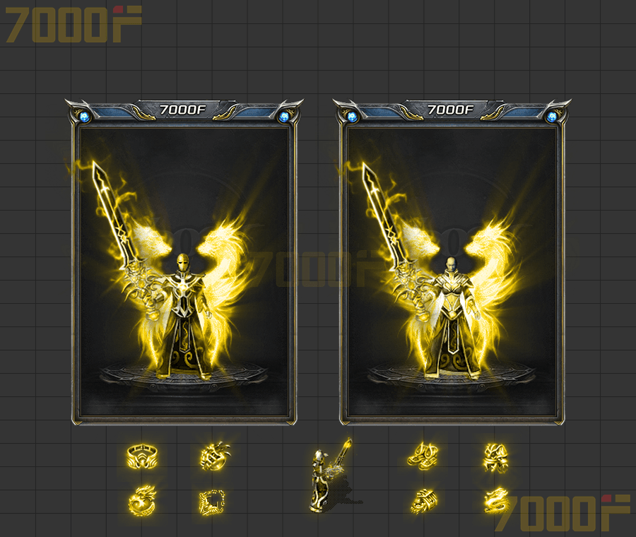 剑甲首饰套装006