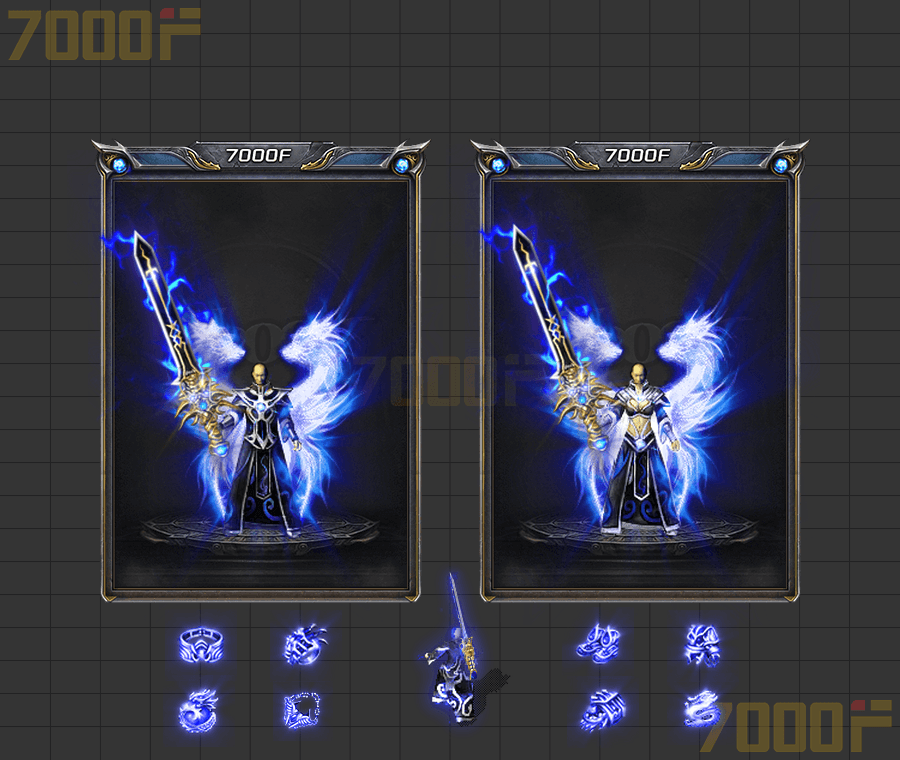 剑甲首饰套装007