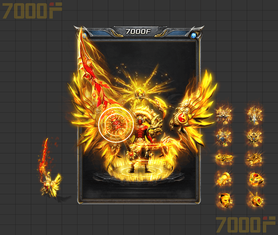 剑甲首饰套装014