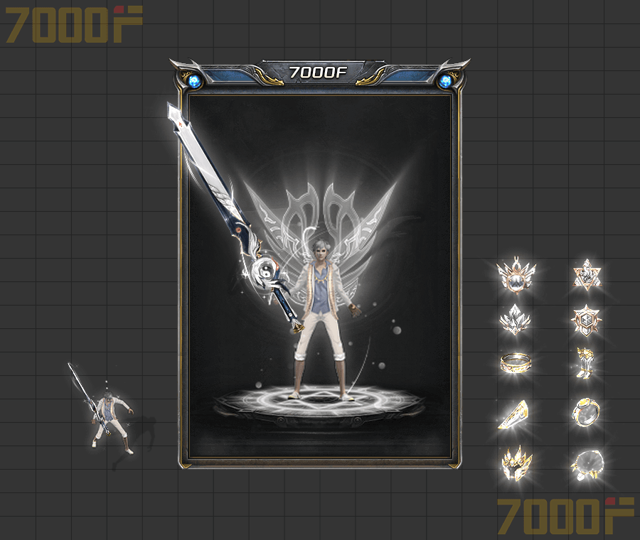 剑甲首饰套装016