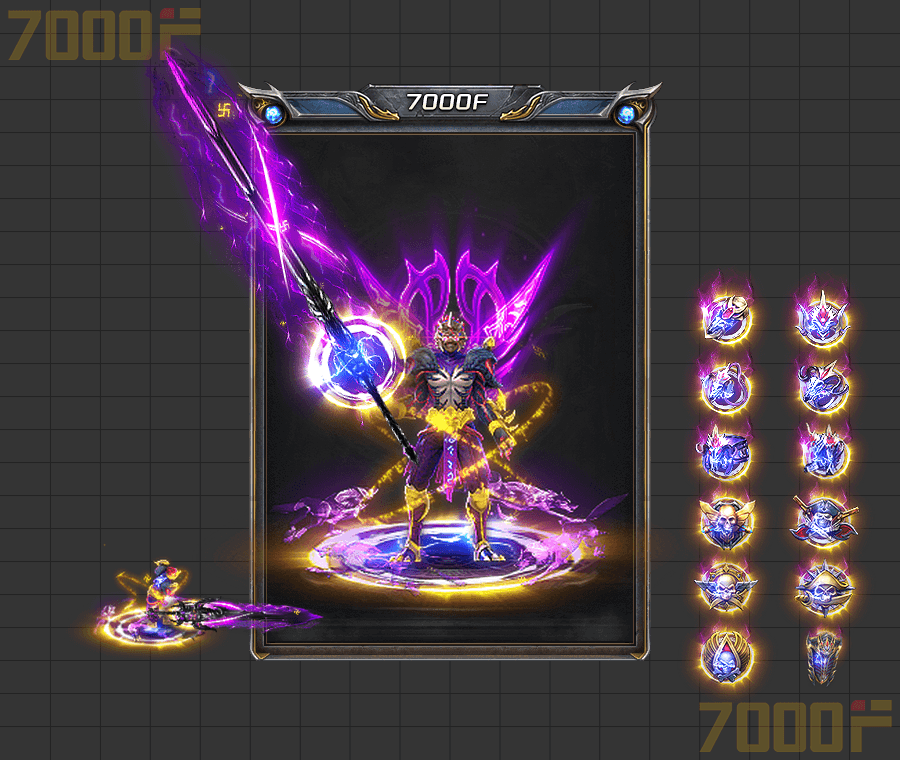 剑甲首饰套装022