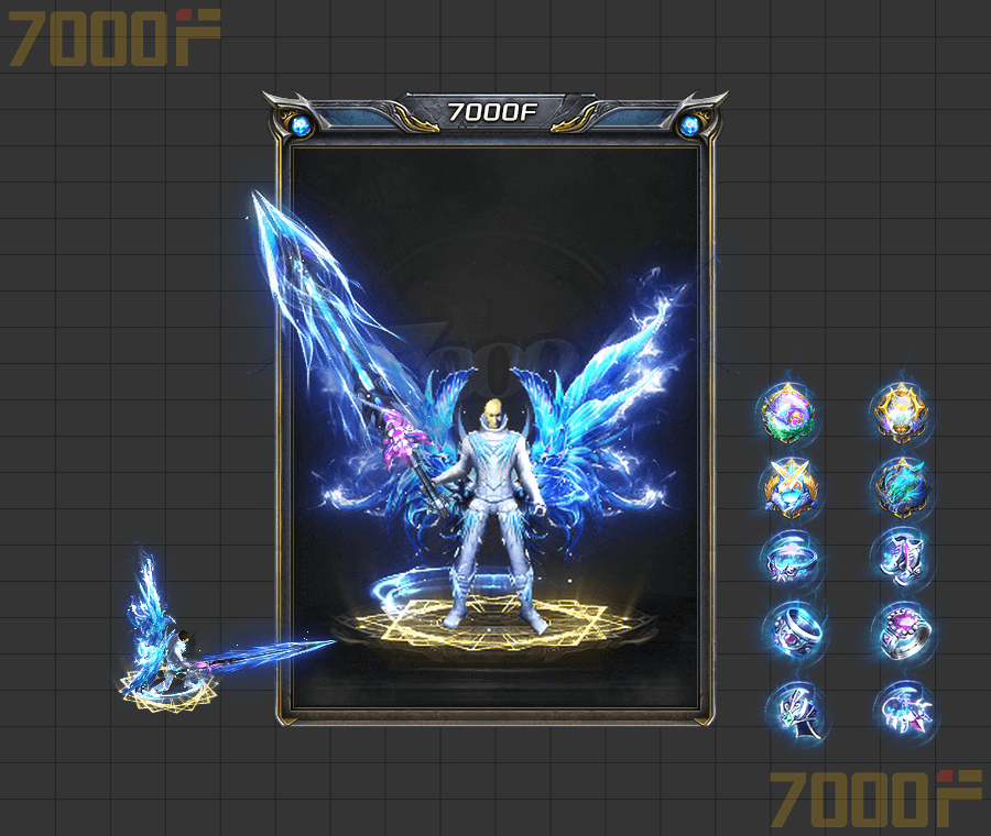 剑甲首饰套装027