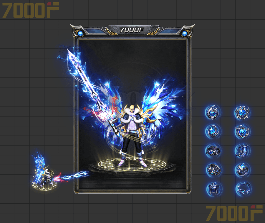 剑甲首饰套装028