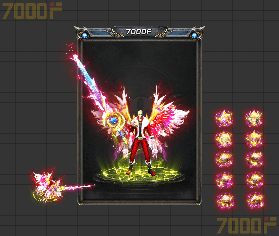 剑甲首饰套装030