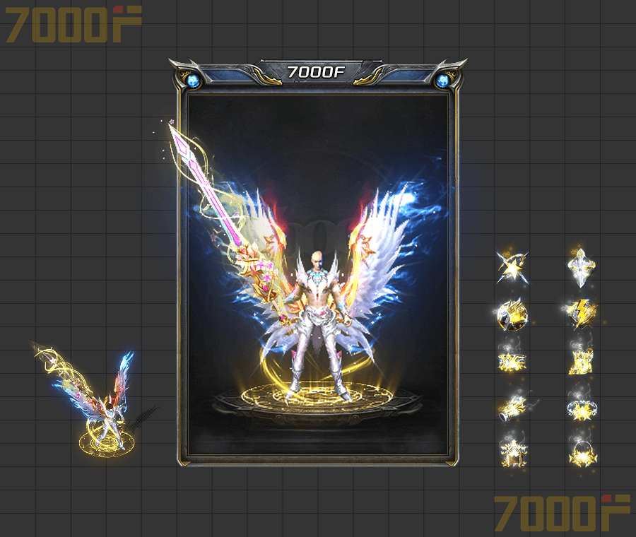 剑甲首饰套装031