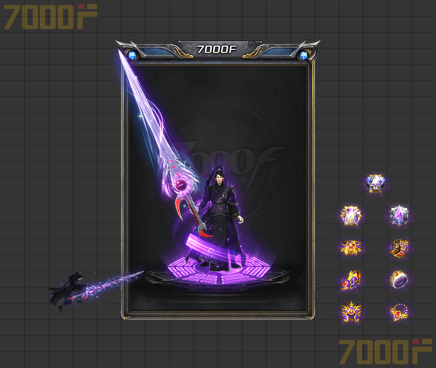 剑甲首饰套装032