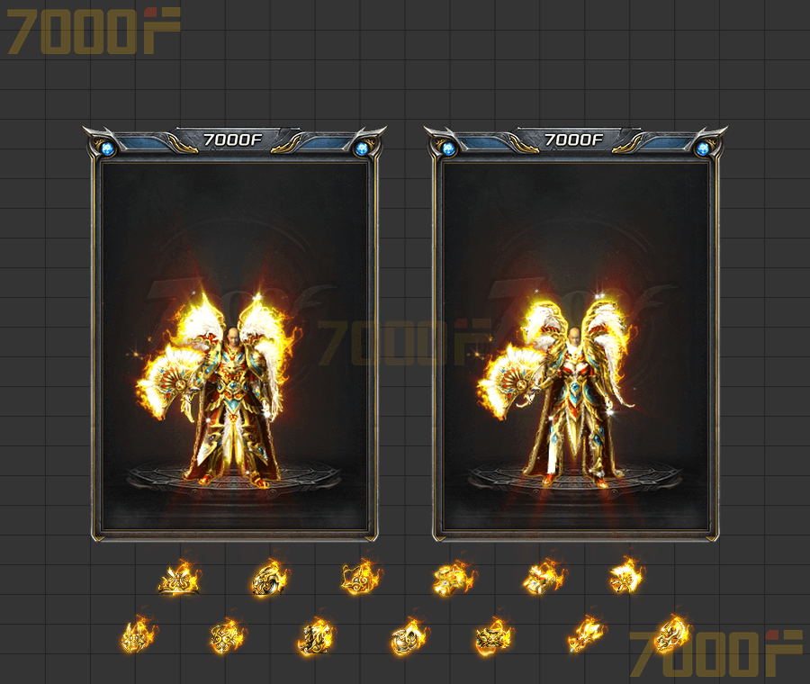 剑甲首饰套装033