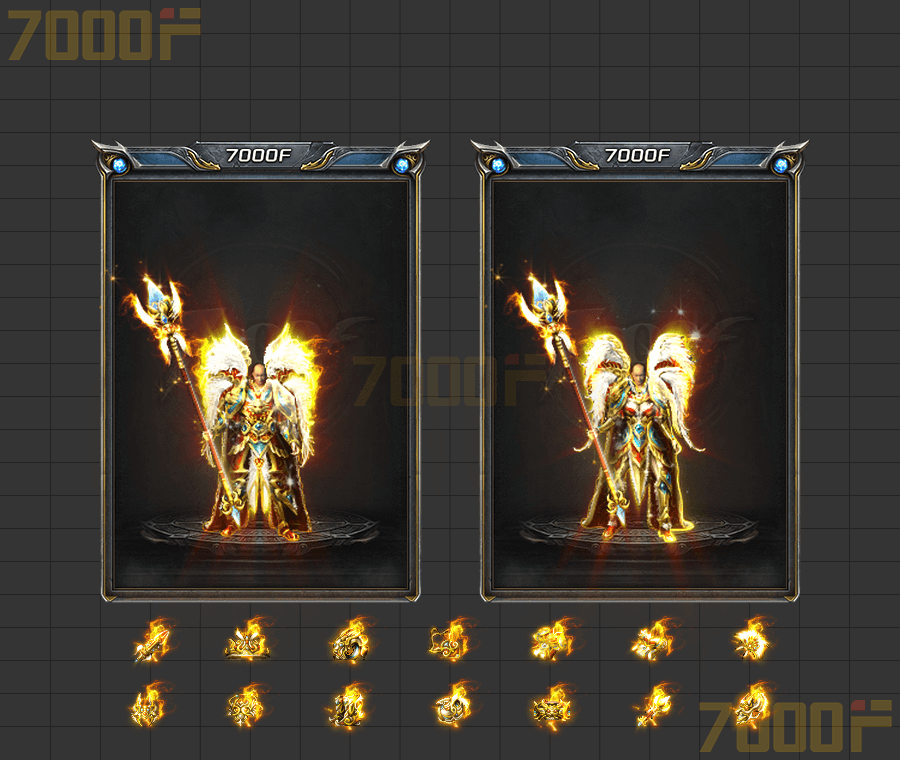 剑甲首饰套装034