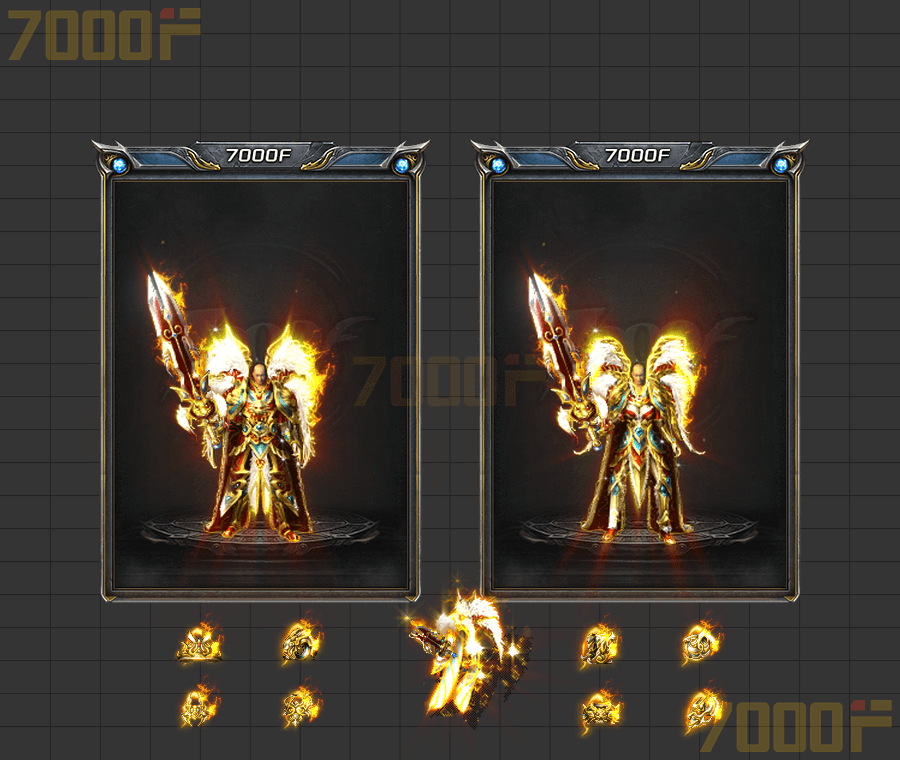 剑甲首饰套装035